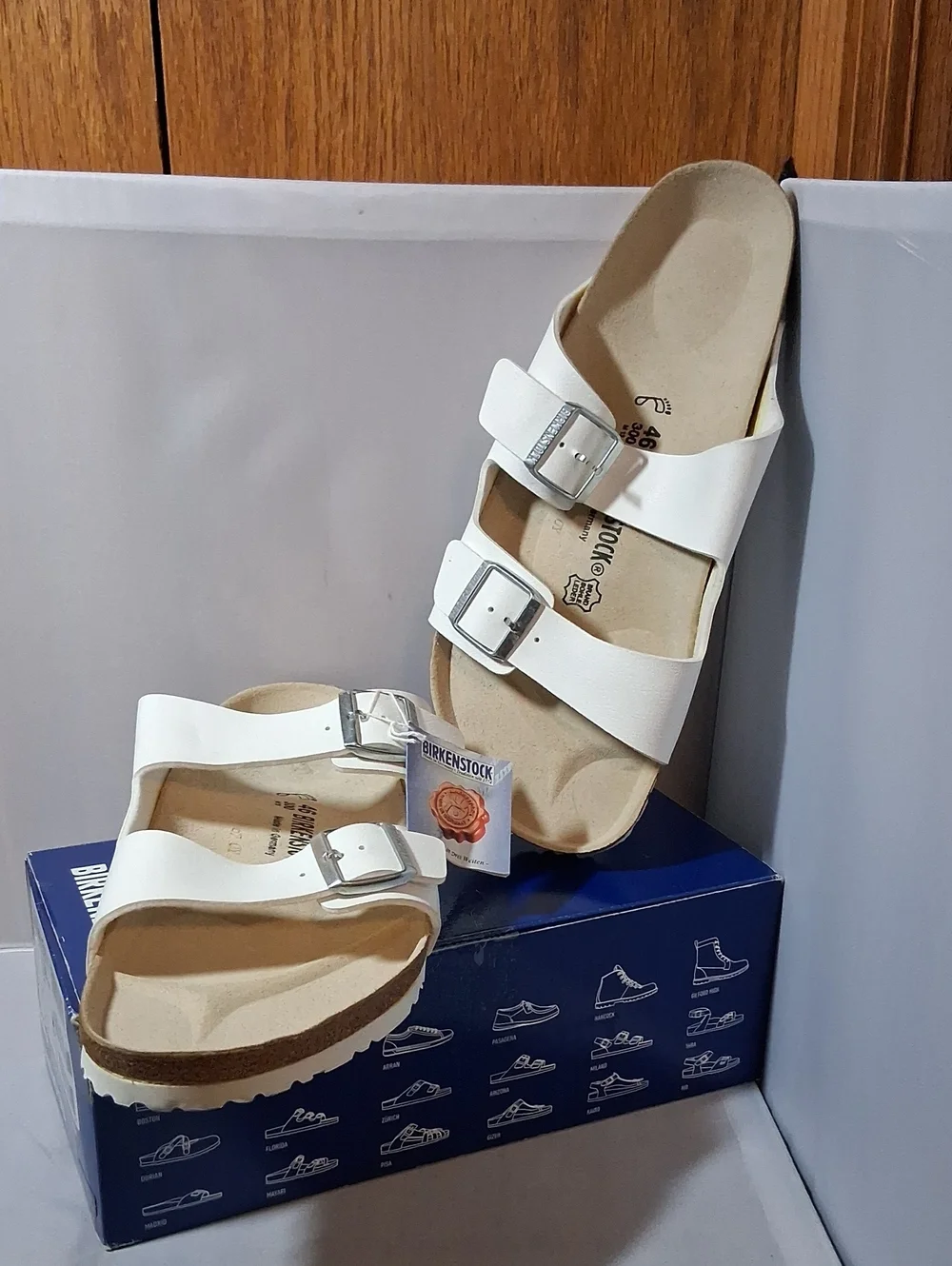 Mens Birkenstock 2 buckle, size 46